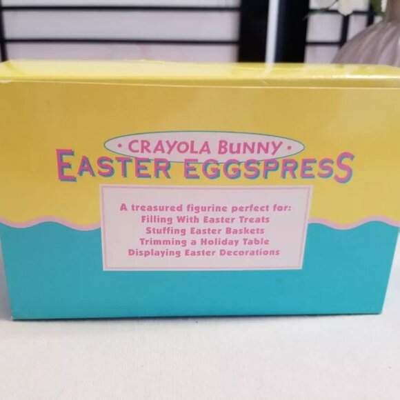 1993 Crayola Bunny Easter Eggspress Train - Hallmark - New in Box - Picture 6 of 7